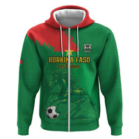 Custom Burkina Faso Football Hoodie Go Les Etalons
