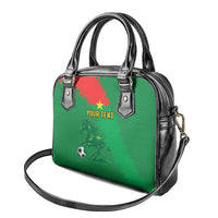 Custom Burkina Faso Football Shoulder Handbag Go Les Etalons