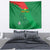 Custom Burkina Faso Football Tapestry Go Les Etalons