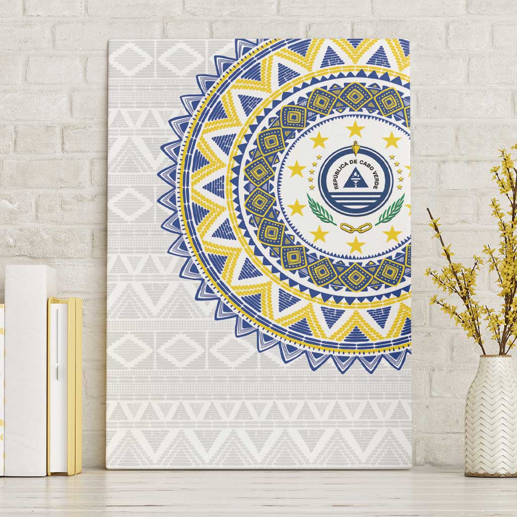 Cape Verde Canvas Wall Art African Tribal Pattern