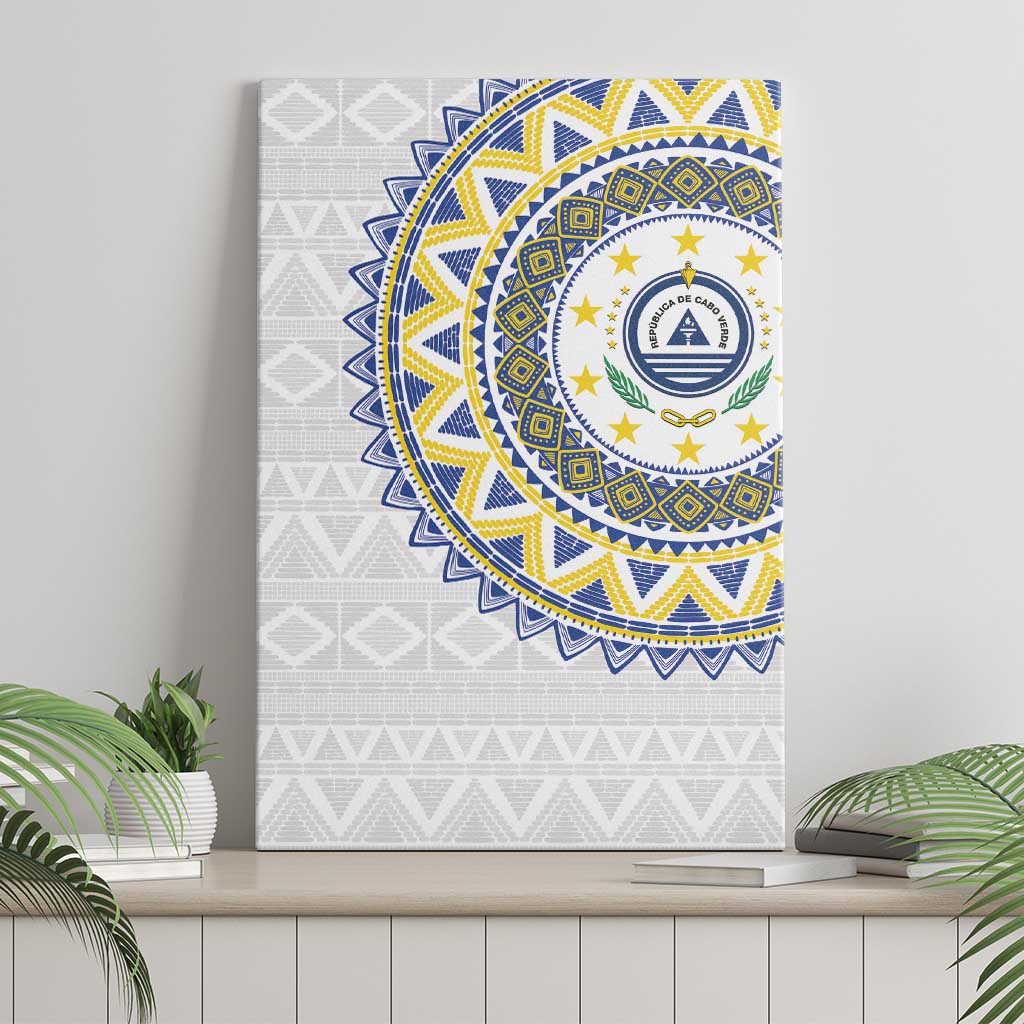 Cape Verde Canvas Wall Art African Tribal Pattern