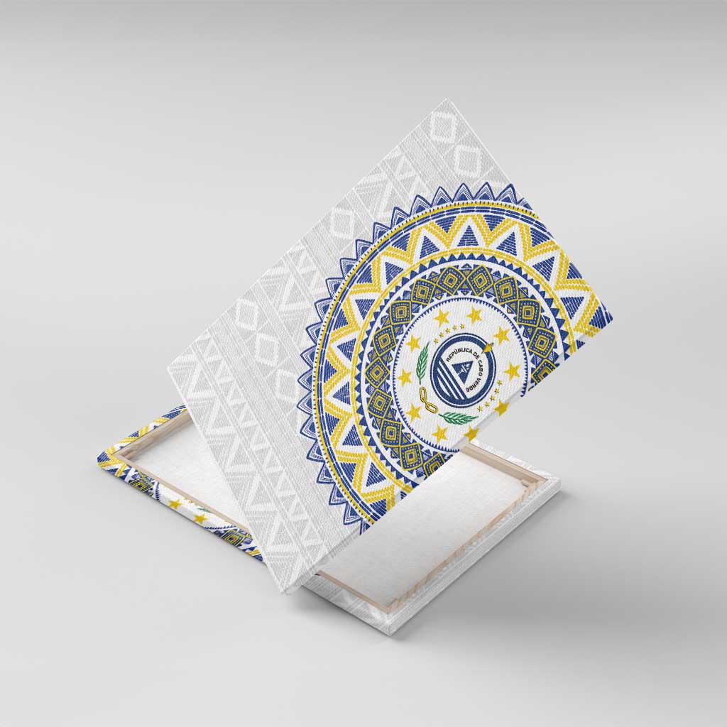 Cape Verde Canvas Wall Art African Tribal Pattern