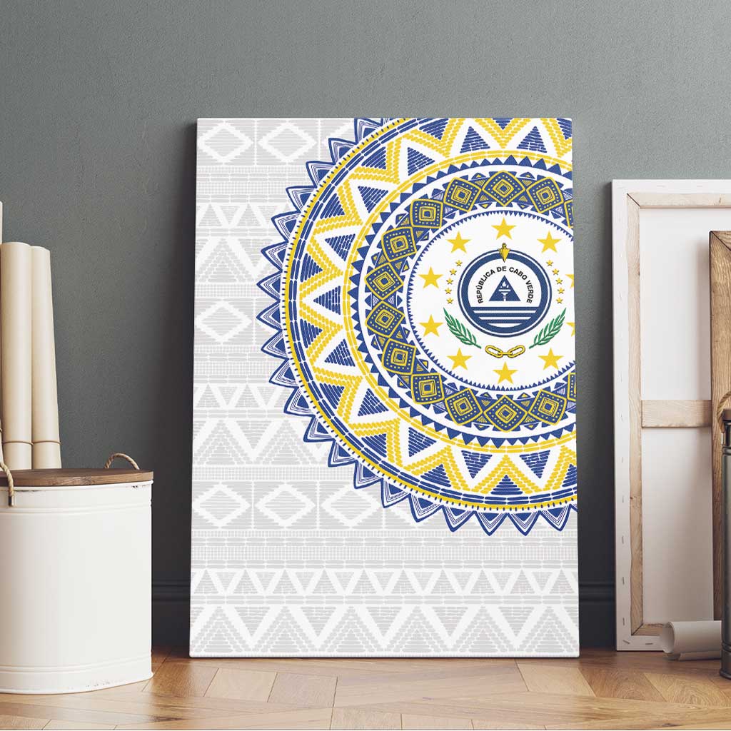Cape Verde Canvas Wall Art African Tribal Pattern