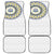 Cape Verde Car Mats African Tribal Pattern