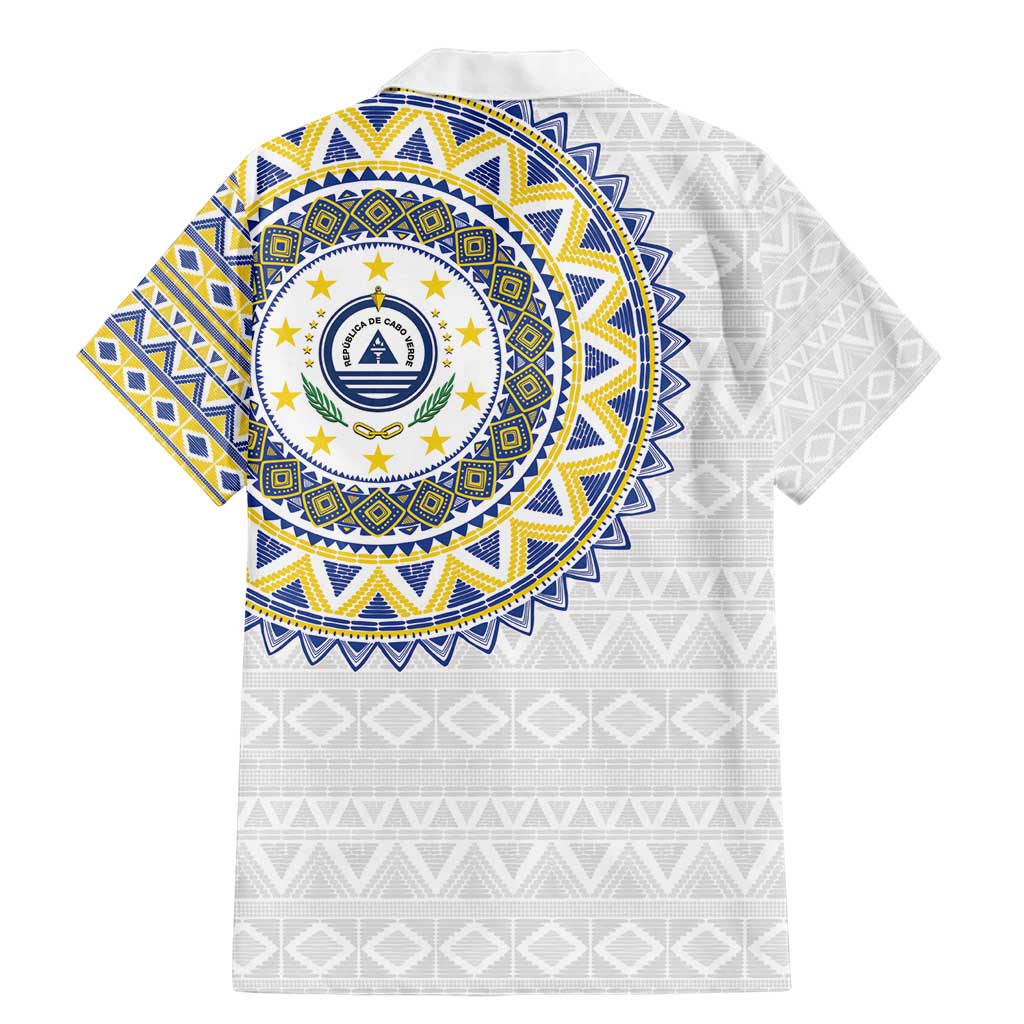Cape Verde Family Matching Mermaid Dress and Hawaiian Shirt African Tribal Pattern