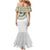 Cape Verde Family Matching Mermaid Dress and Hawaiian Shirt African Tribal Pattern