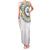 Cape Verde Family Matching Tank Maxi Dress and Hawaiian Shirt African Tribal Pattern