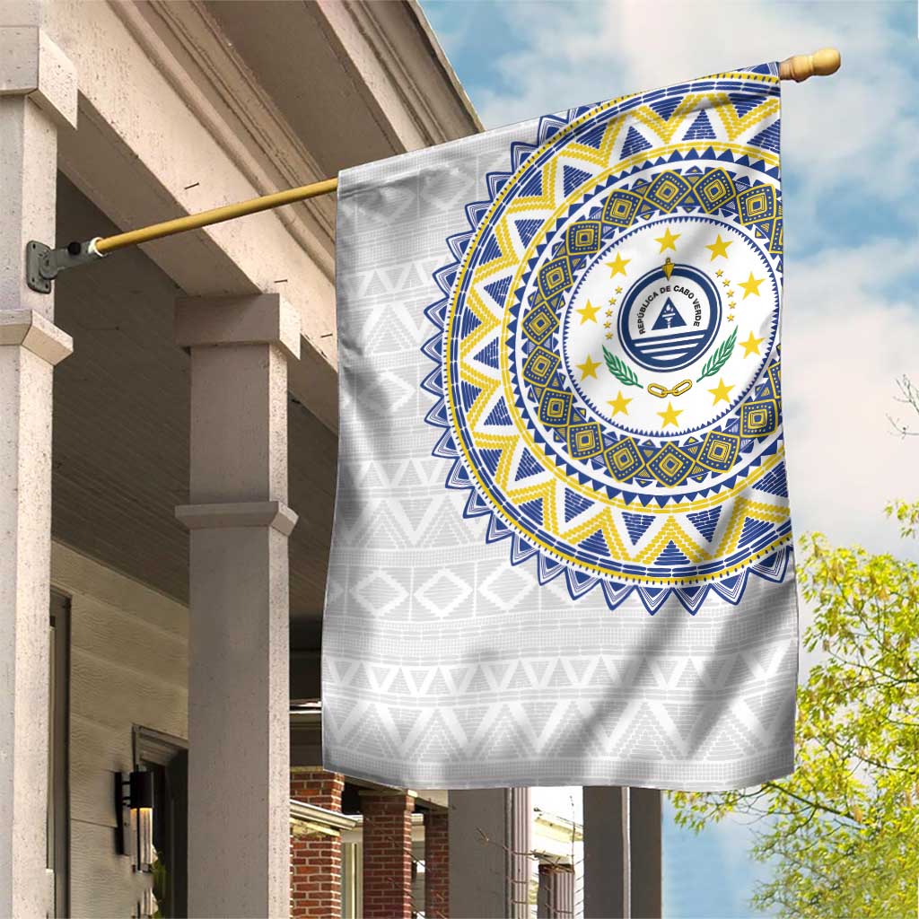 Cape Verde Garden Flag African Tribal Pattern