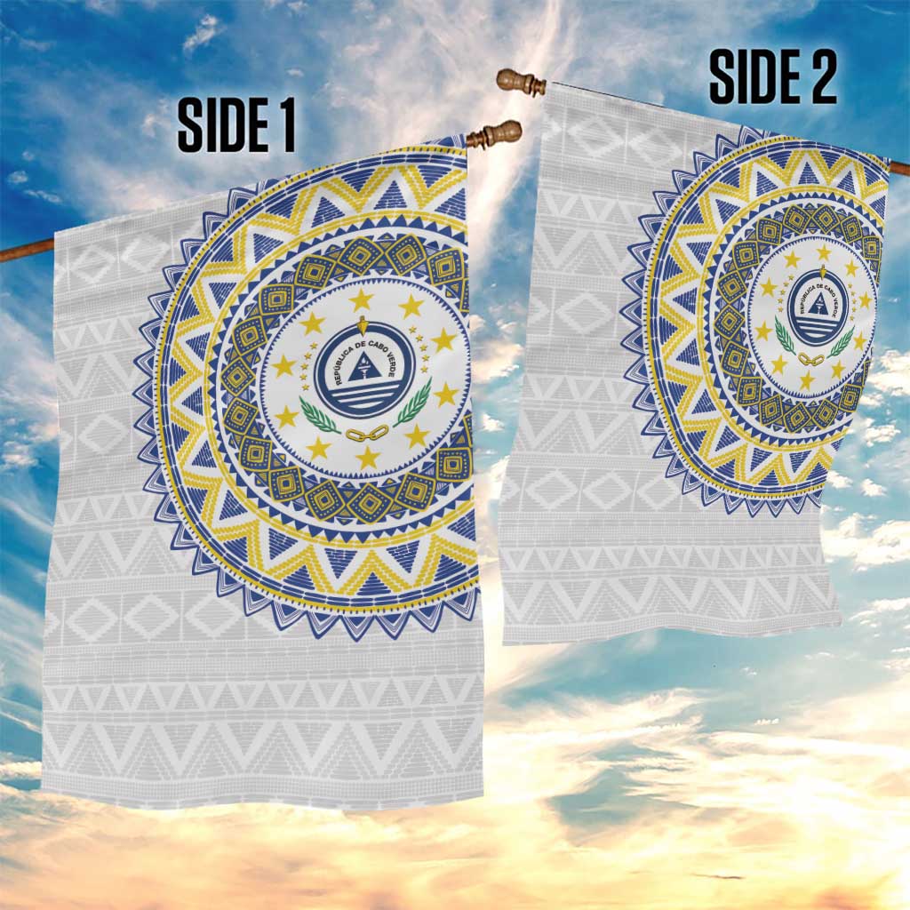 Cape Verde Garden Flag African Tribal Pattern