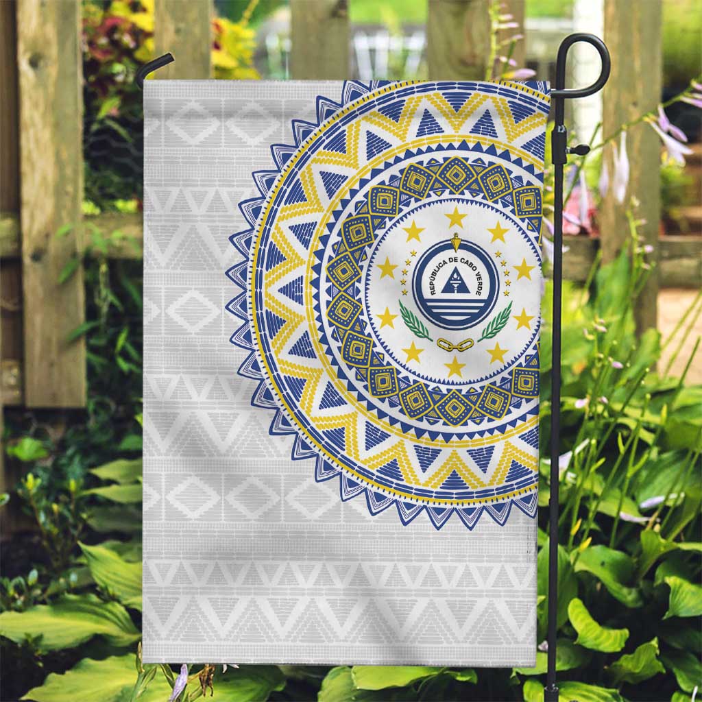 Cape Verde Garden Flag African Tribal Pattern