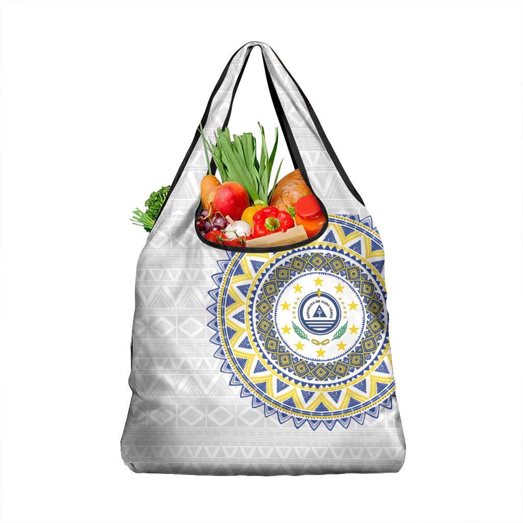 Cape Verde Grocery Bag African Tribal Pattern