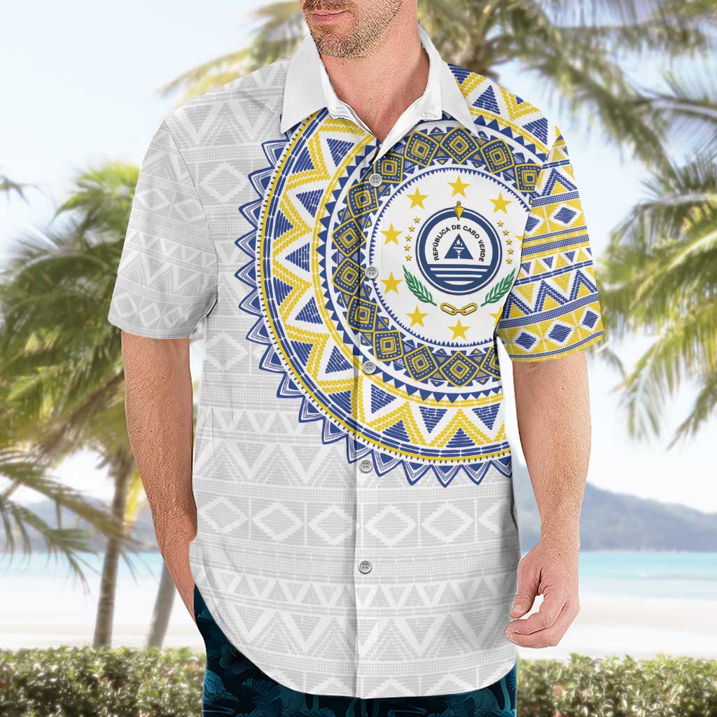 Cape Verde Hawaiian Shirt African Tribal Pattern