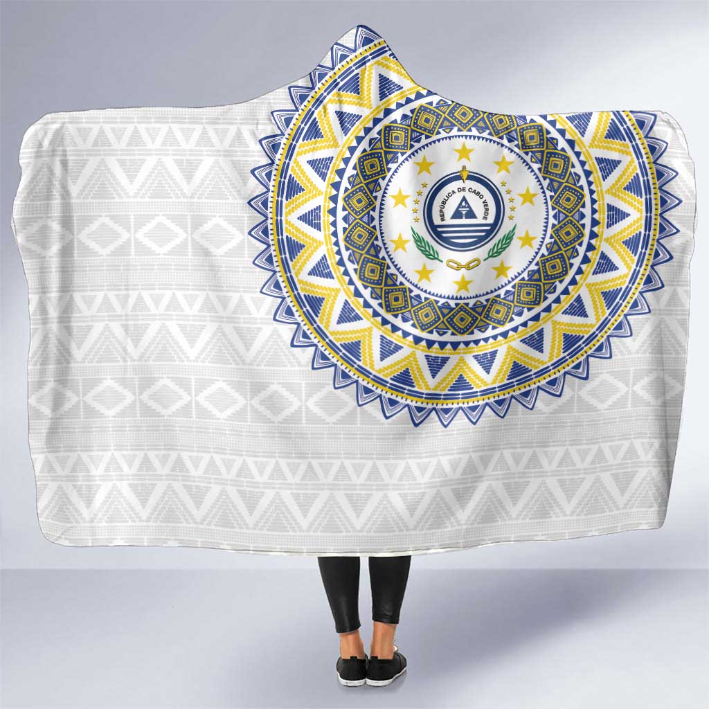 Cape Verde Hooded Blanket African Tribal Pattern