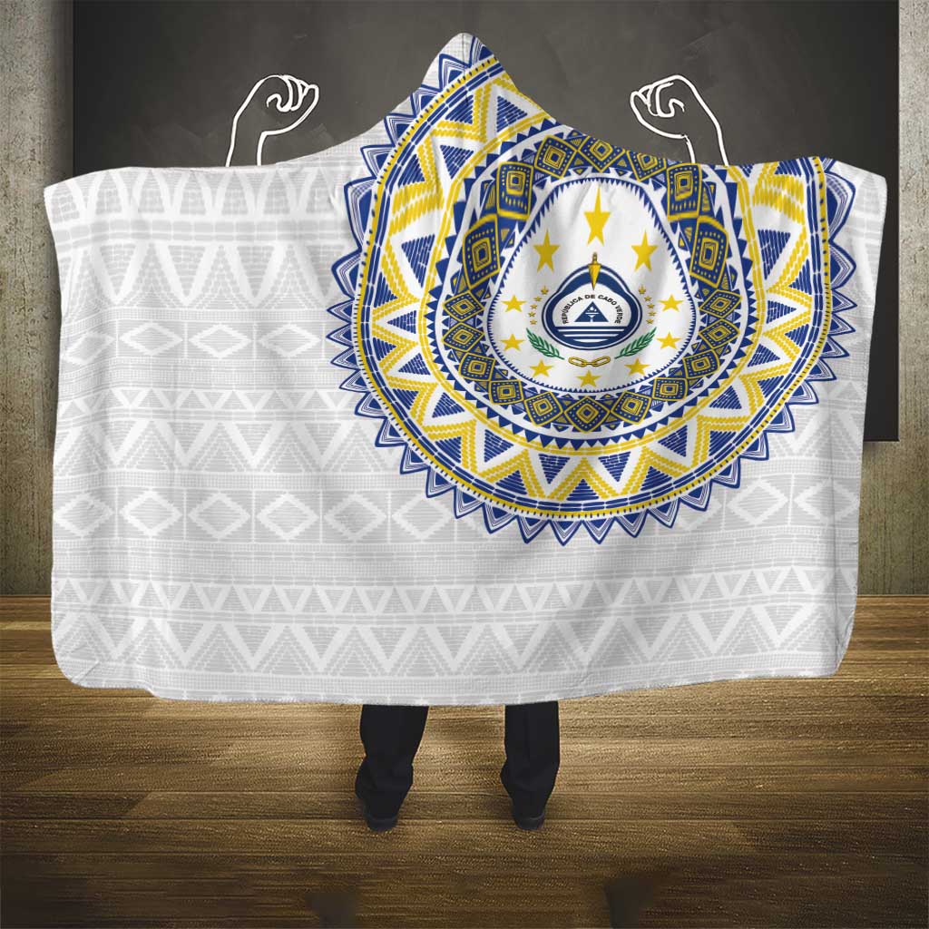Cape Verde Hooded Blanket African Tribal Pattern