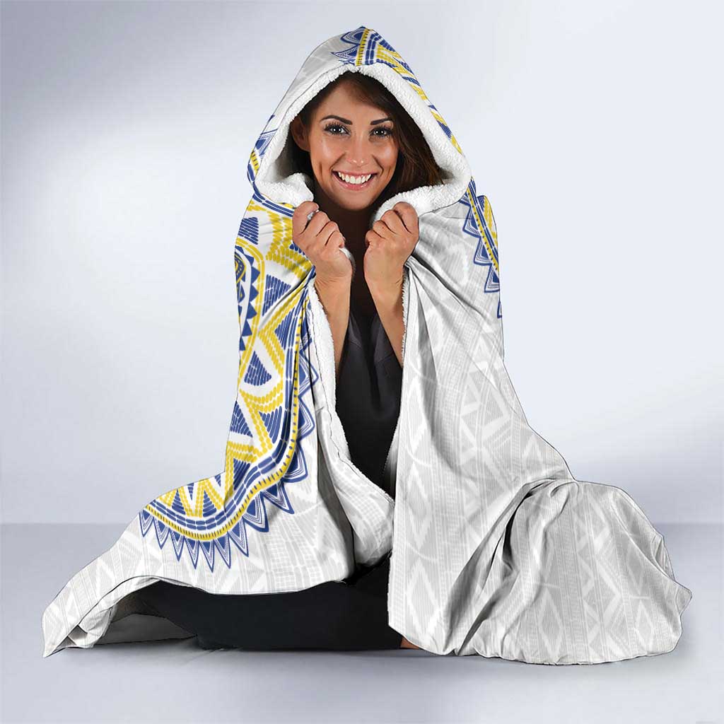 Cape Verde Hooded Blanket African Tribal Pattern
