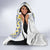 Cape Verde Hooded Blanket African Tribal Pattern