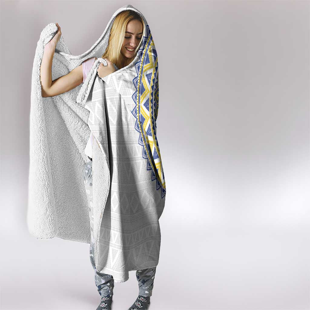 Cape Verde Hooded Blanket African Tribal Pattern
