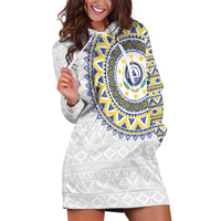 Cape Verde Hoodie Dress African Tribal Pattern