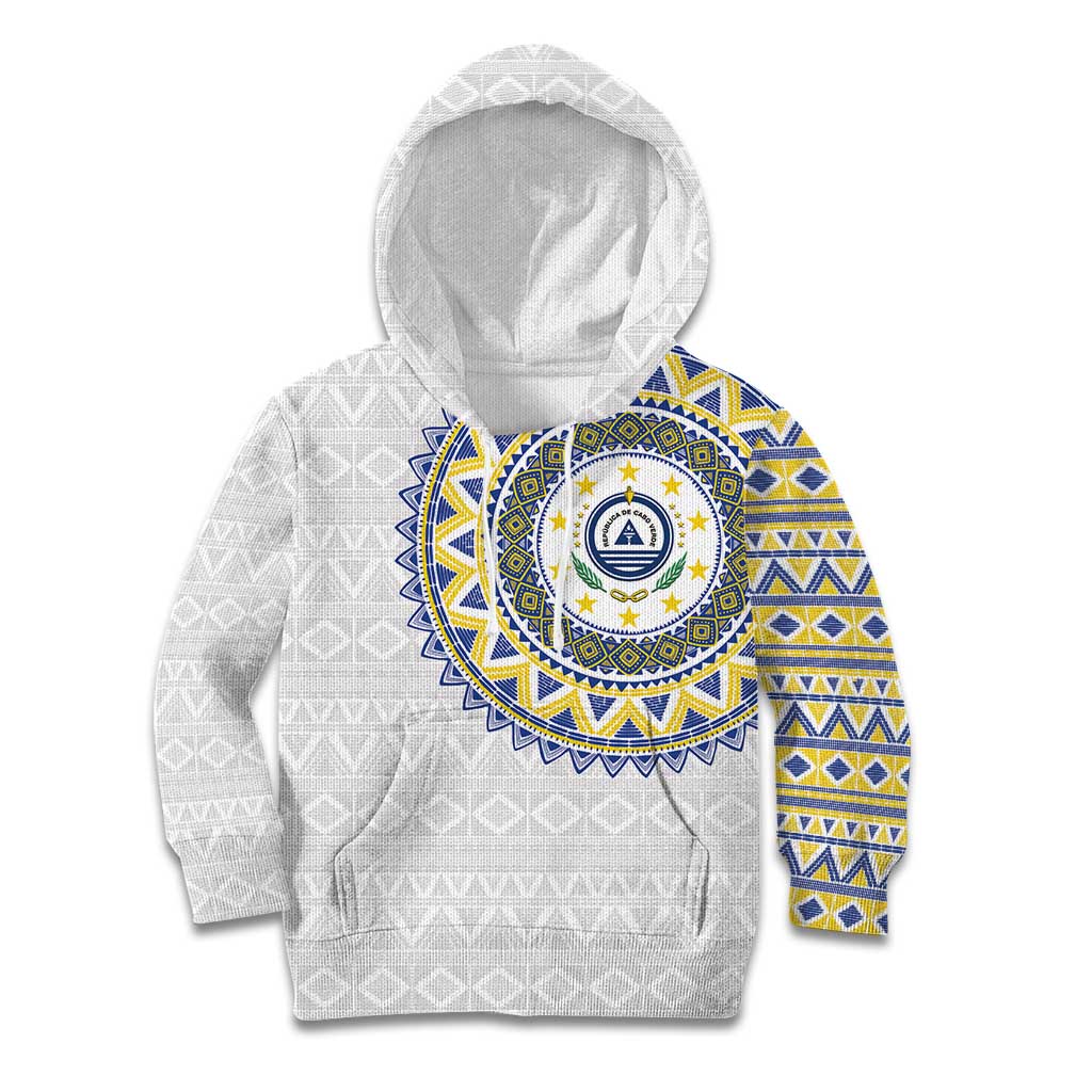 Cape Verde Kid Hoodie African Tribal Pattern