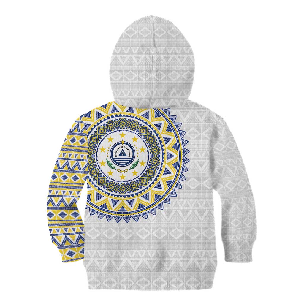 Cape Verde Kid Hoodie African Tribal Pattern
