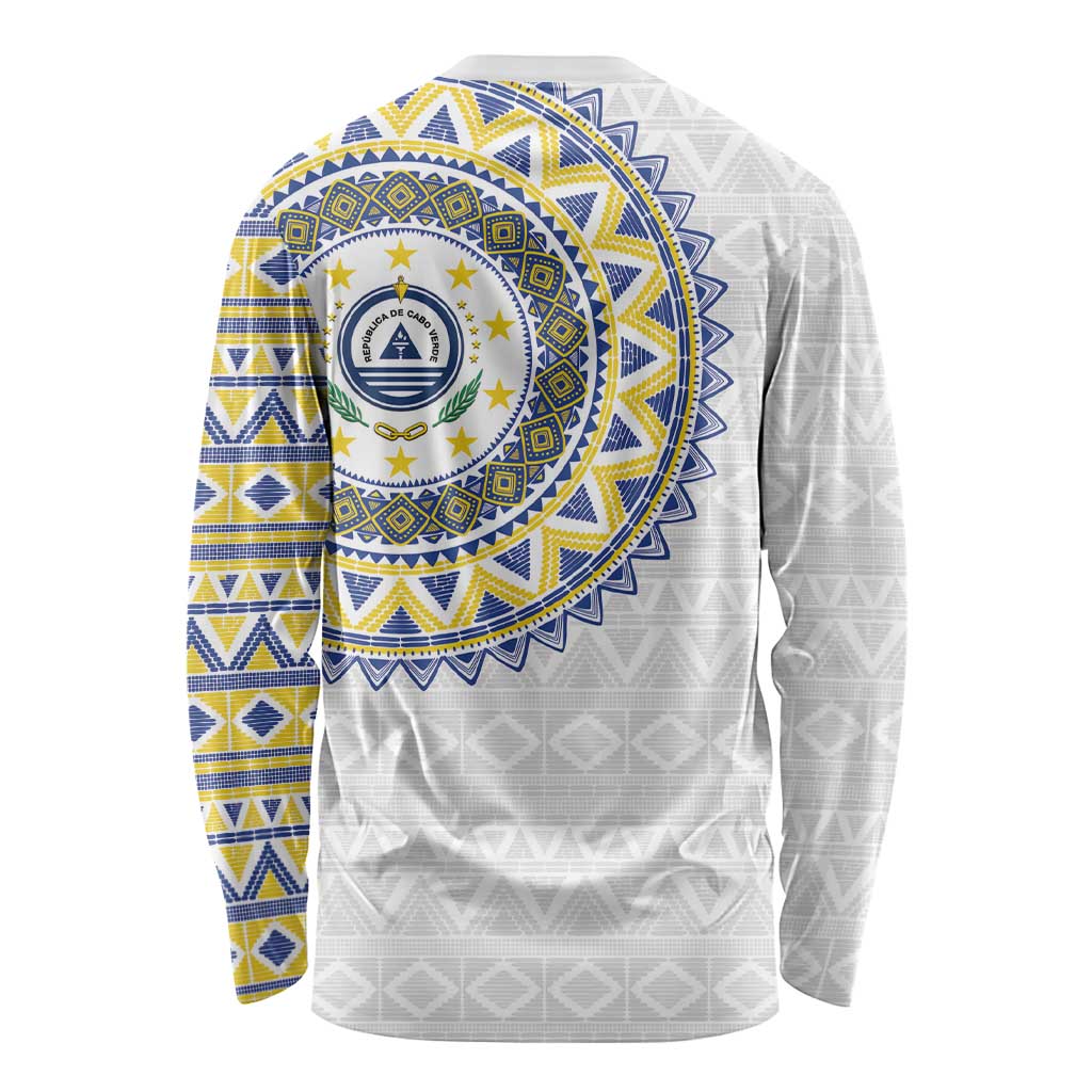 Cape Verde Long Sleeve Shirt African Tribal Pattern