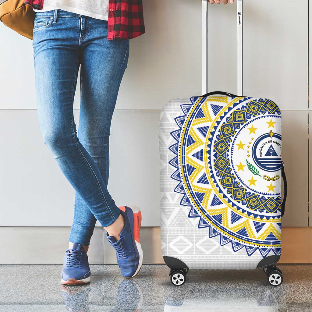 Cape Verde Luggage Cover African Tribal Pattern