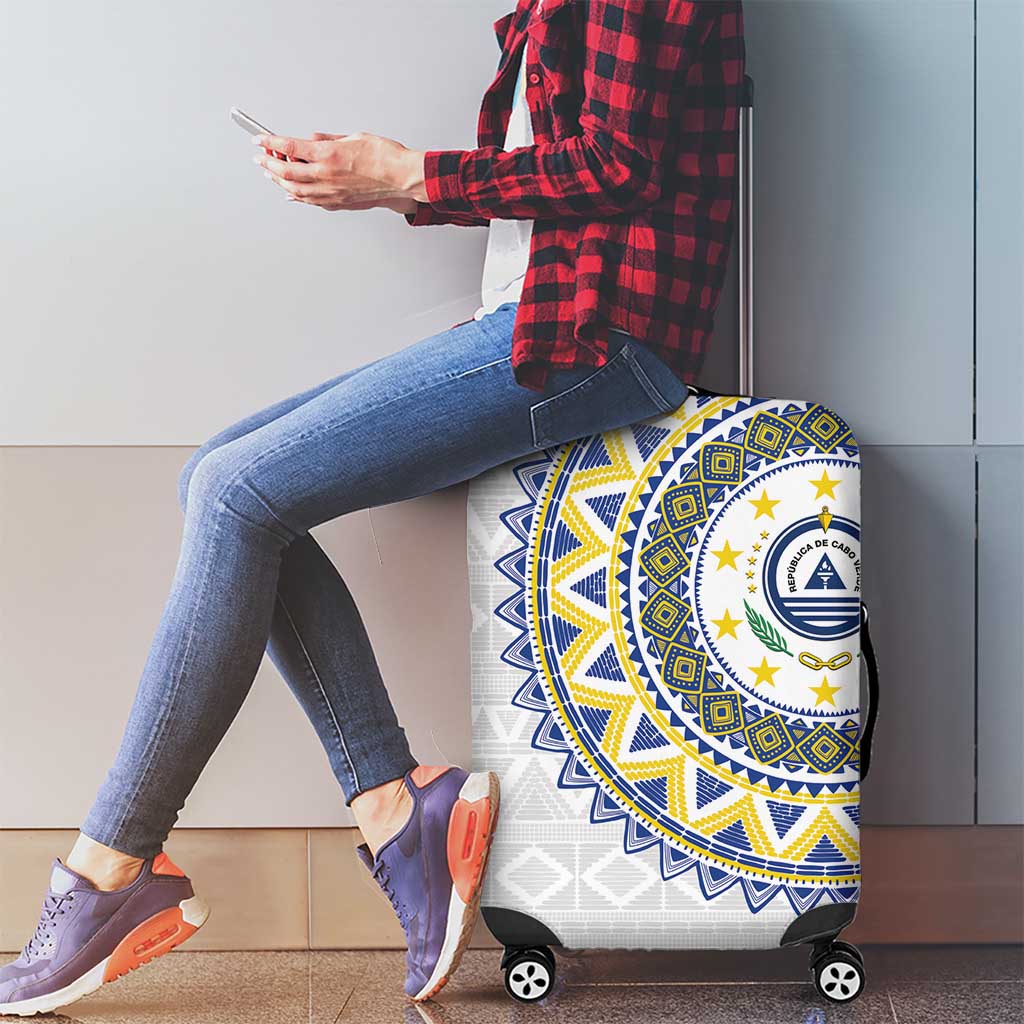 Cape Verde Luggage Cover African Tribal Pattern