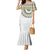 Cape Verde Mermaid Dress African Tribal Pattern
