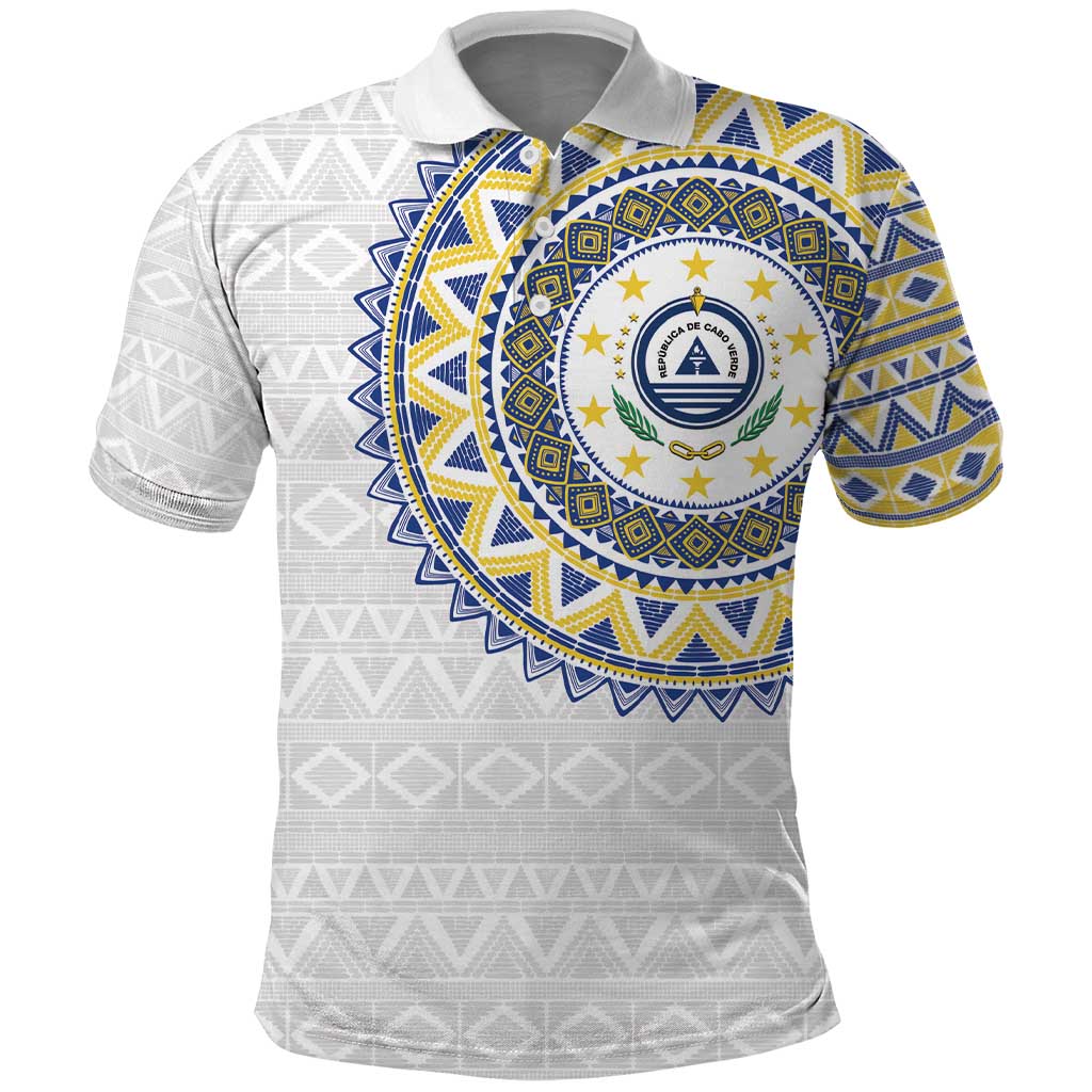 Cape Verde Polo Shirt African Tribal Pattern