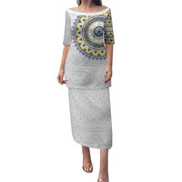 Cape Verde Puletasi African Tribal Pattern