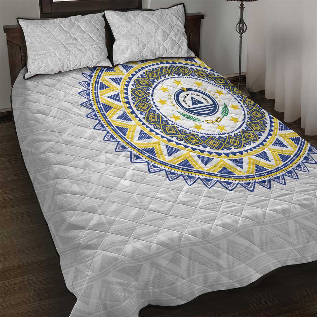 Cape Verde Quilt Bed Set African Tribal Pattern