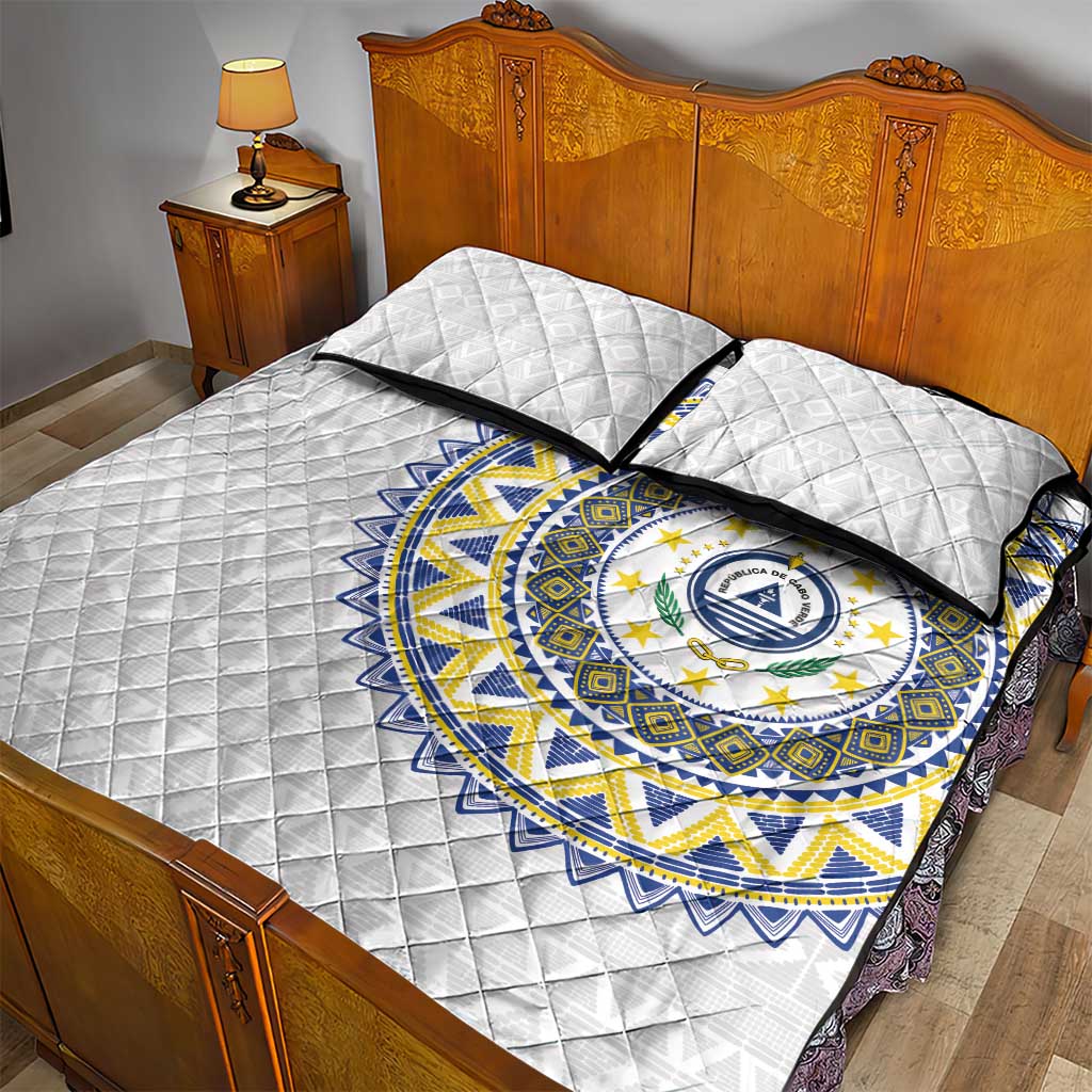 Cape Verde Quilt Bed Set African Tribal Pattern