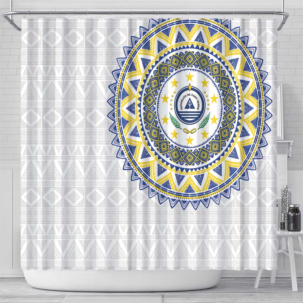 Cape Verde Shower Curtain African Tribal Pattern