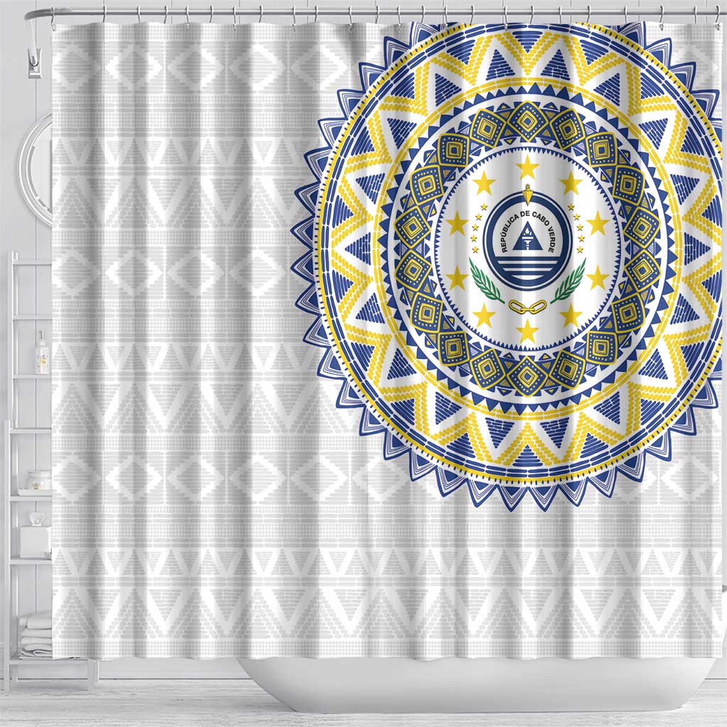 Cape Verde Shower Curtain African Tribal Pattern