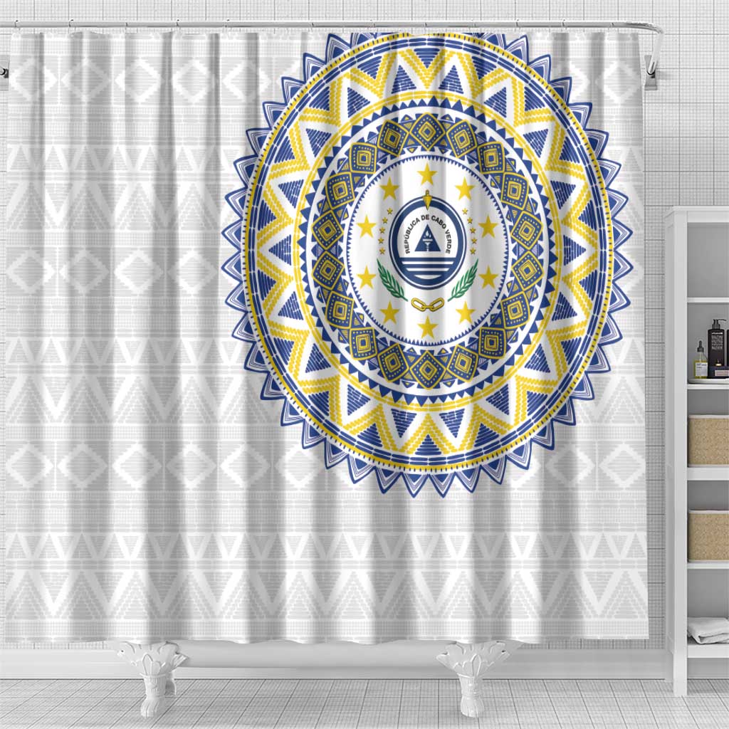 Cape Verde Shower Curtain African Tribal Pattern