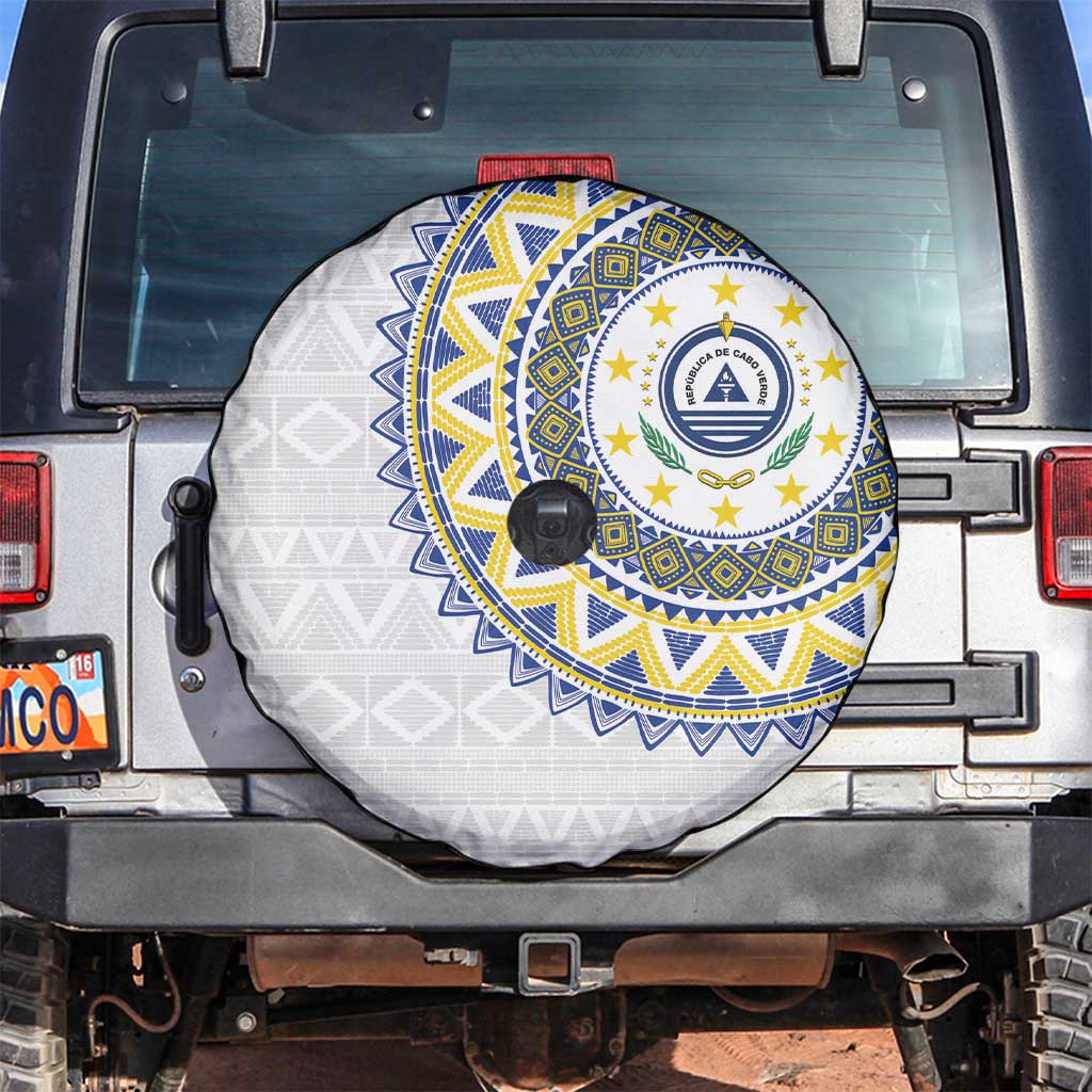 Cape Verde Spare Tire Cover African Tribal Pattern