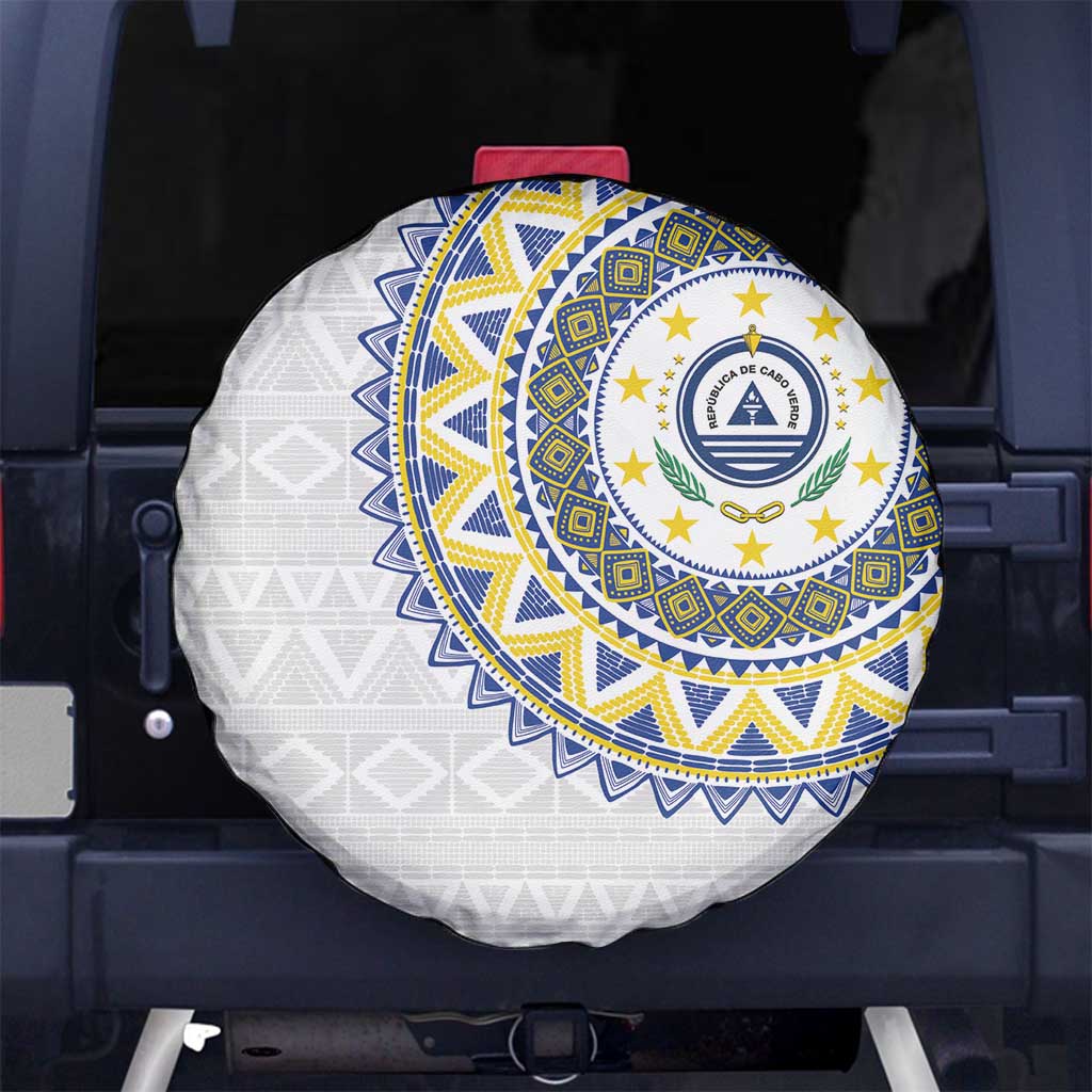 Cape Verde Spare Tire Cover African Tribal Pattern