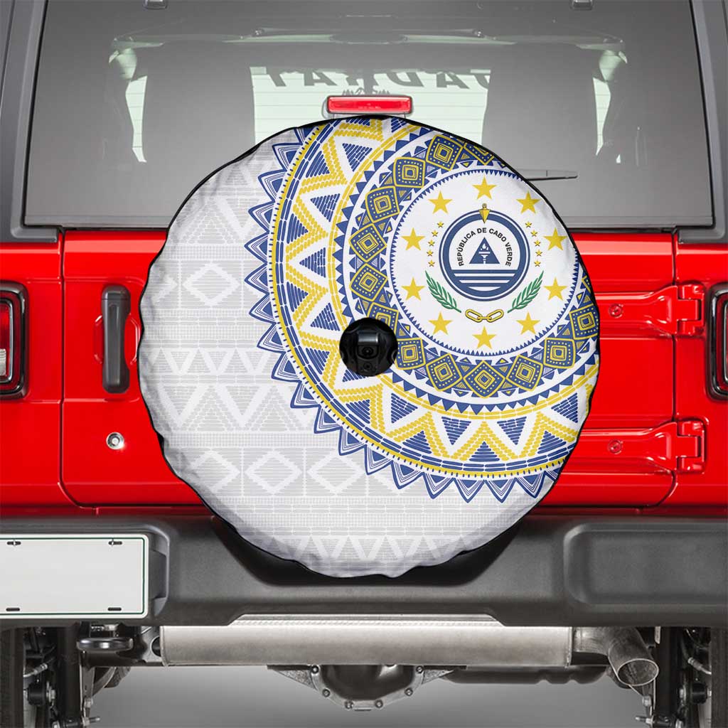 Cape Verde Spare Tire Cover African Tribal Pattern