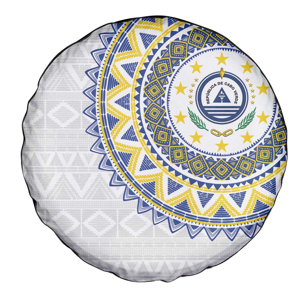 Cape Verde Spare Tire Cover African Tribal Pattern