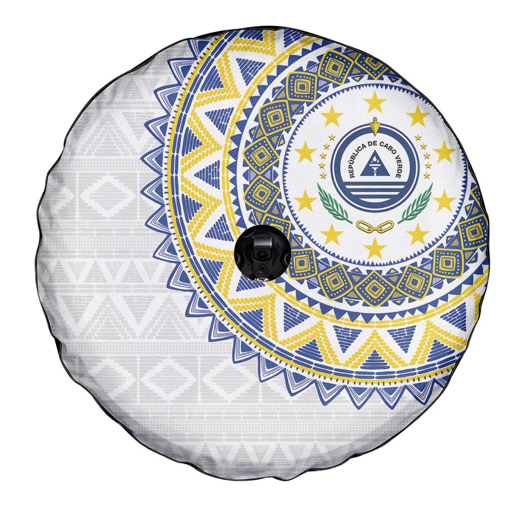Cape Verde Spare Tire Cover African Tribal Pattern