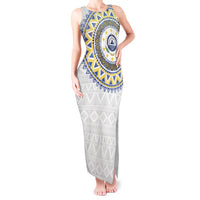 Cape Verde Tank Maxi Dress African Tribal Pattern