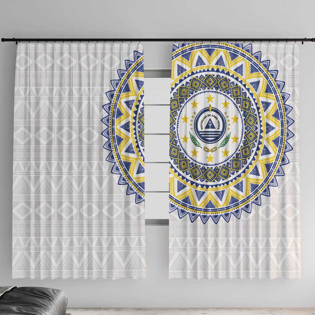 Cape Verde Window Curtain African Tribal Pattern