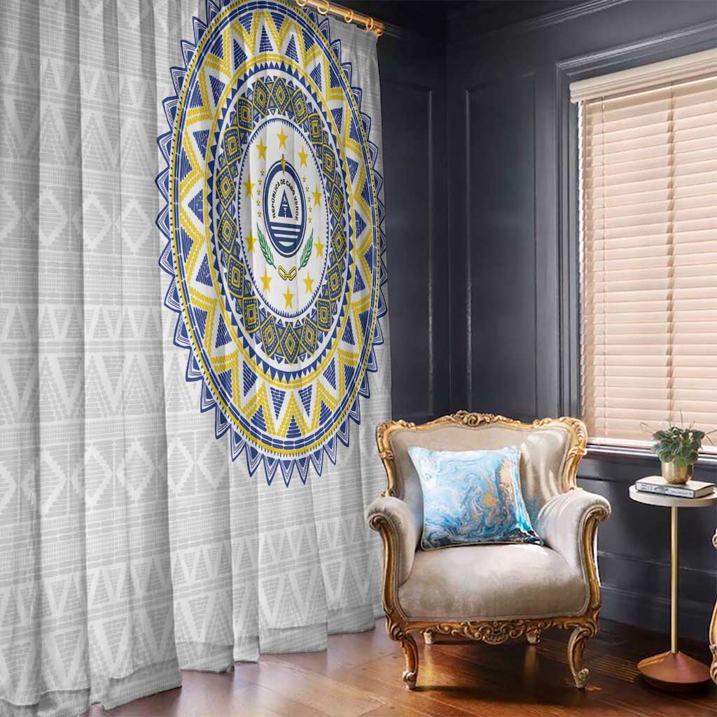 Cape Verde Window Curtain African Tribal Pattern