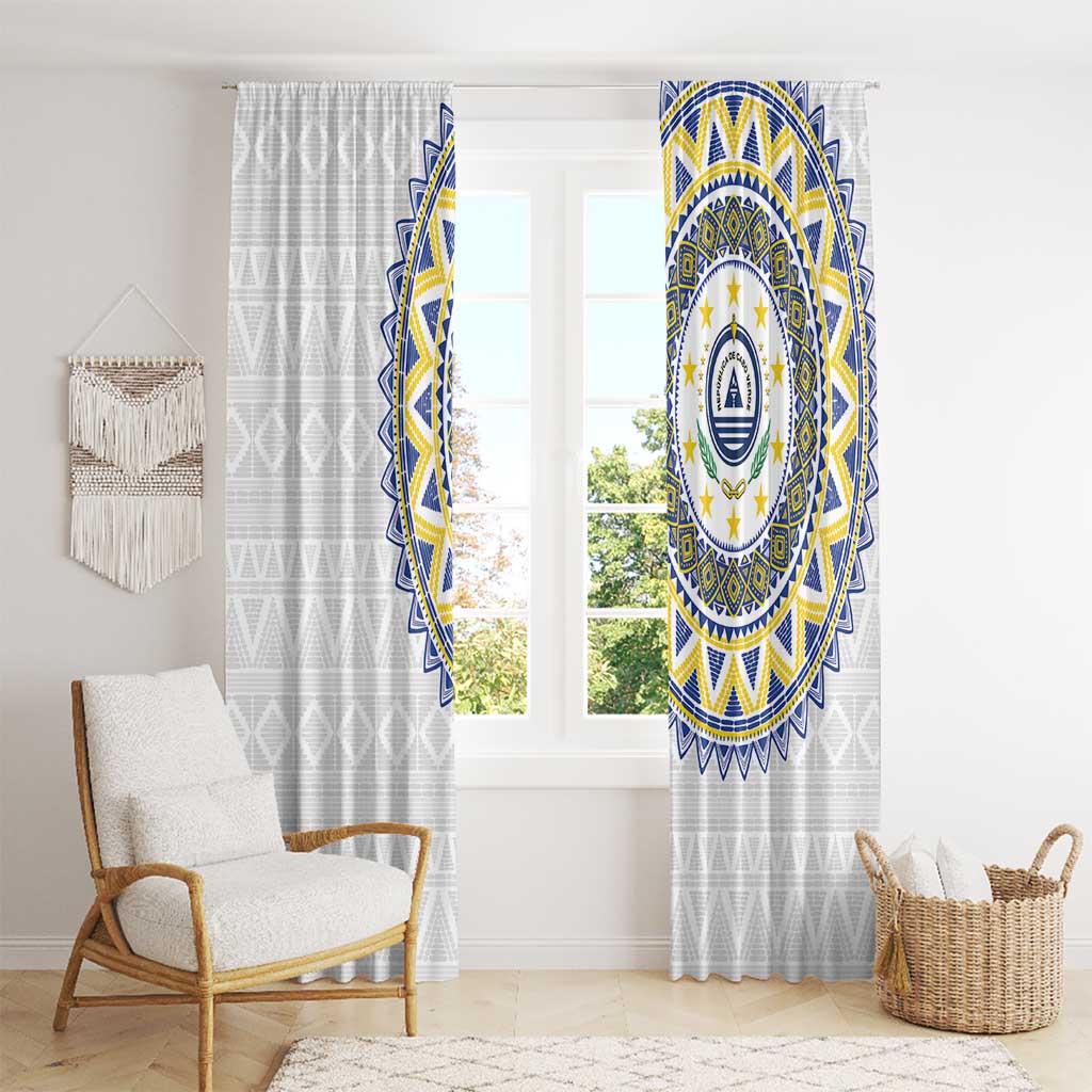 Cape Verde Window Curtain African Tribal Pattern