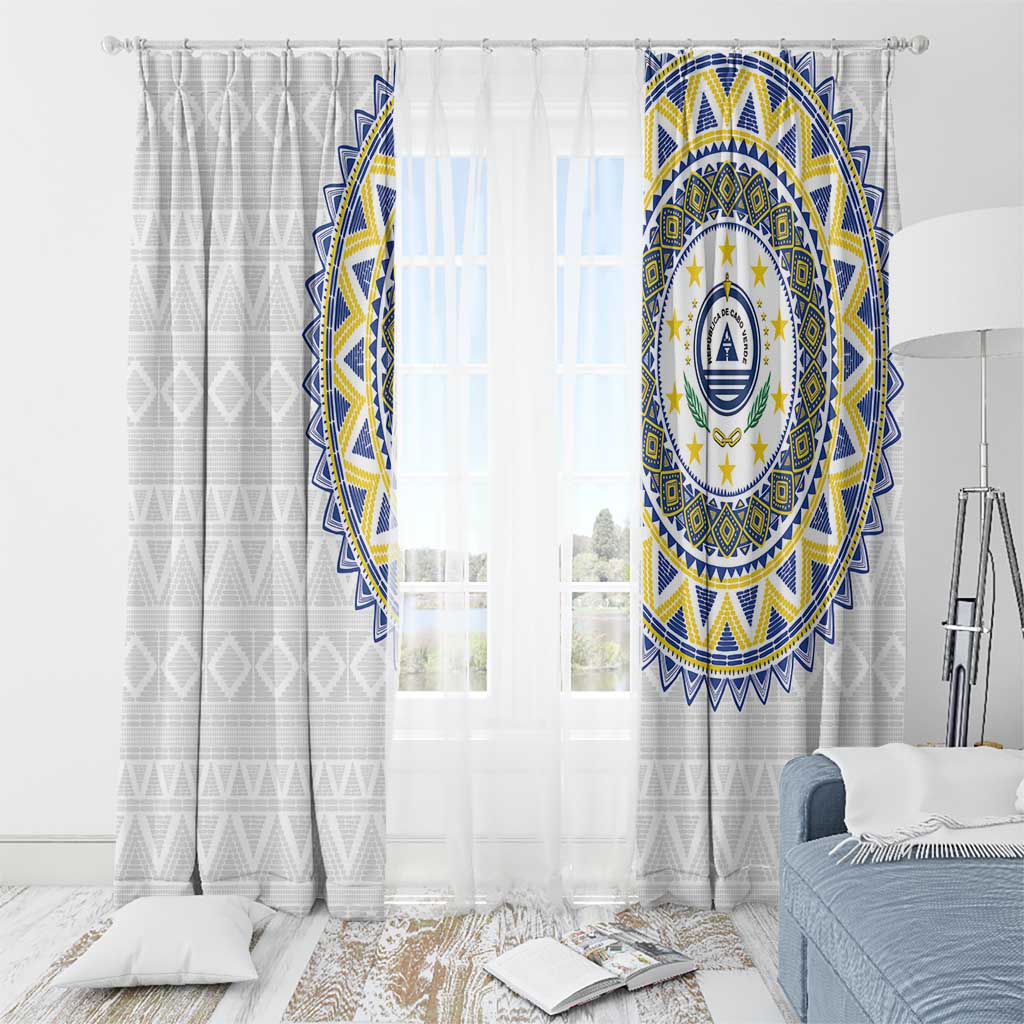 Cape Verde Window Curtain African Tribal Pattern