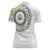 Cape Verde Women Polo Shirt African Tribal Pattern