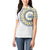 Cape Verde Women Polo Shirt African Tribal Pattern