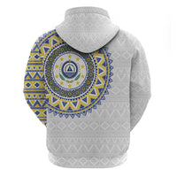 Cape Verde Zip Hoodie African Tribal Pattern