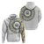 Cape Verde Zip Hoodie African Tribal Pattern