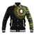 Ivory Coast Baseball Jacket African Tribal Pattern
